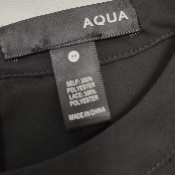 AQUA top lace and bell sleeves - Picture 3 of 5